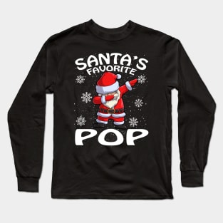 Santas Favorite Pop Christmas Long Sleeve T-Shirt